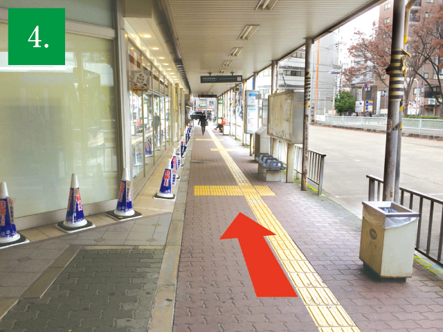 阪神本線「野田」駅からの来院方法4